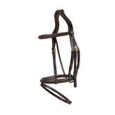 Dy'on D Collection Plaited Flash Noseband Bridle